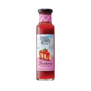 Yarra Valley Hilltop Strawberry Topping 250mL
