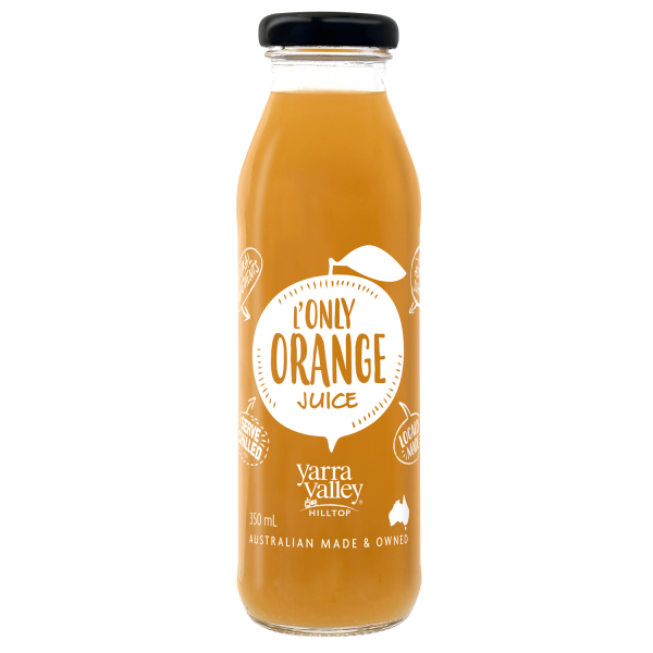 Yarra Valley Hilltop L'Only Orange Juice 1.0L