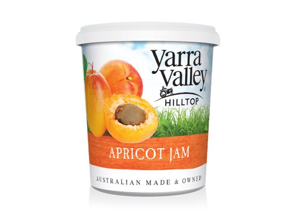 Yarra Valley Hilltop Jam Apricot 475g