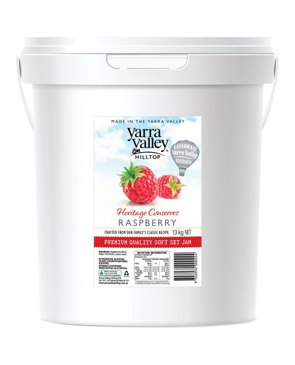 YVH Jam 13kg Bucket Renders Raspberry