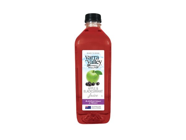 Yarra Valley Hilltop Juice Apple Blackcurrant 1L