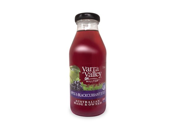Yarra Valley Hilltop Apple Blackcurrant Juice 350ml