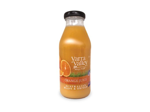 Yarra Valley Hilltop Orange Juice 350ml