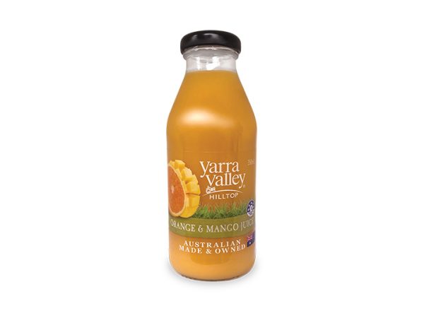 Yarra Valley Hilltop Orange & Mango Juice 350ml
